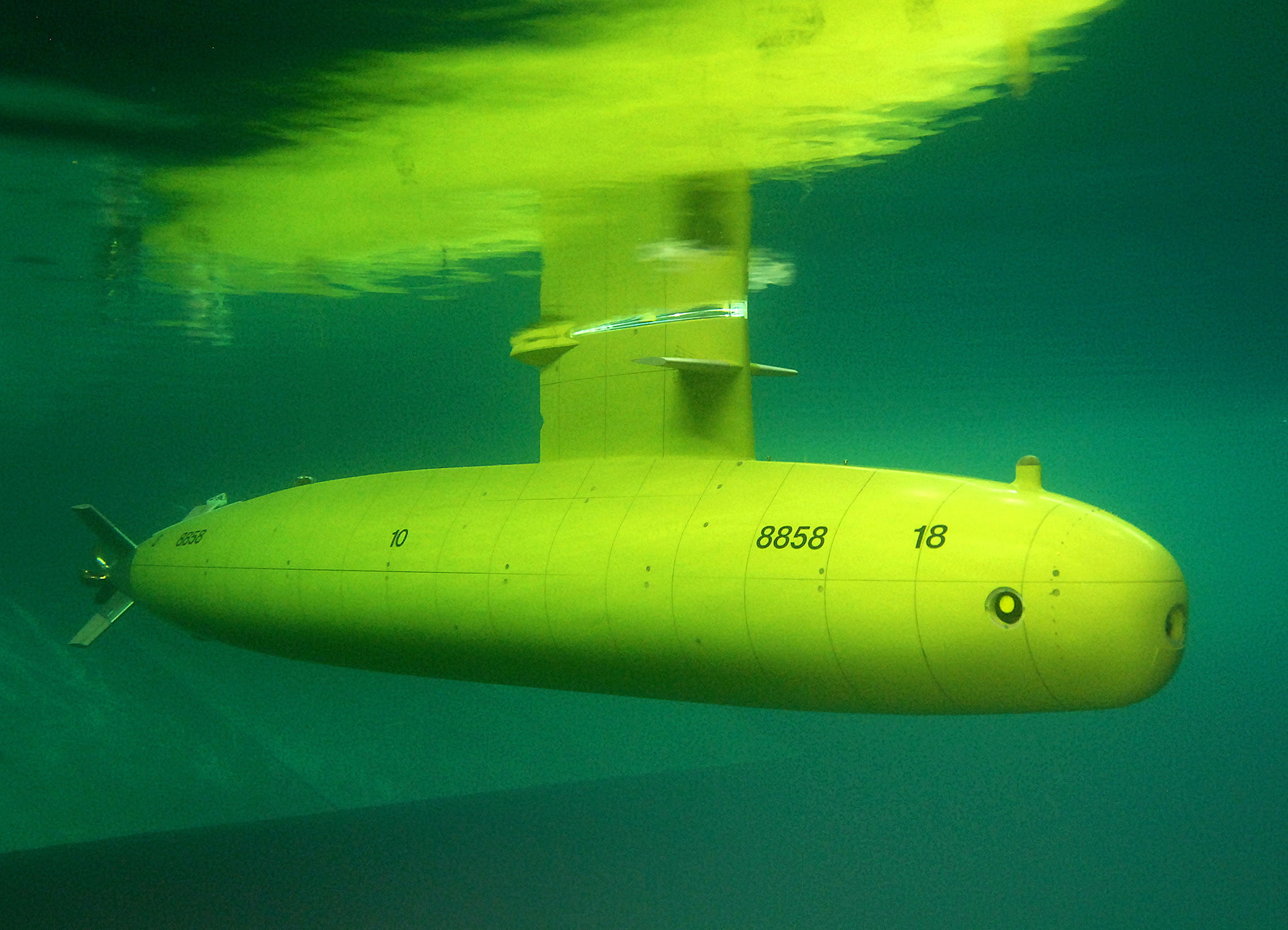 Submarine model. 