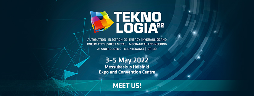 Teknologia 2022 exhibition in Helsinki 3th-5th May