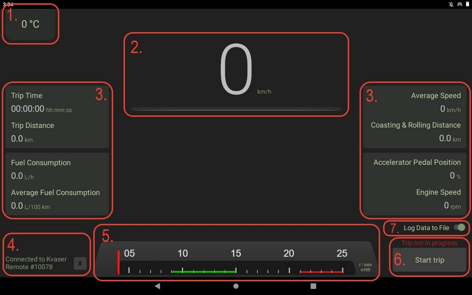 Driver Tablet Interface