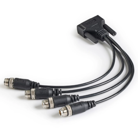 Kvaser Cable HD26-4xM12 Splitter 30 cm