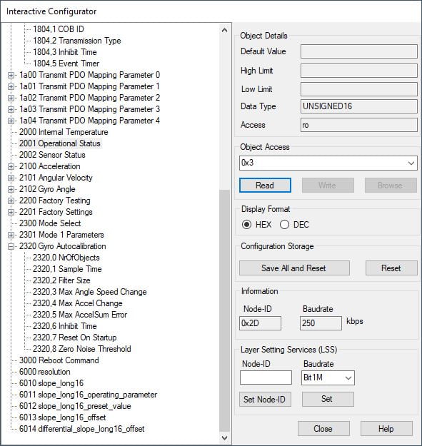 CANopen Configuration Tool - Image 2
