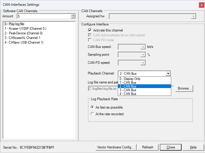 CANtrace - CAN bus Analyzer software - Image 5