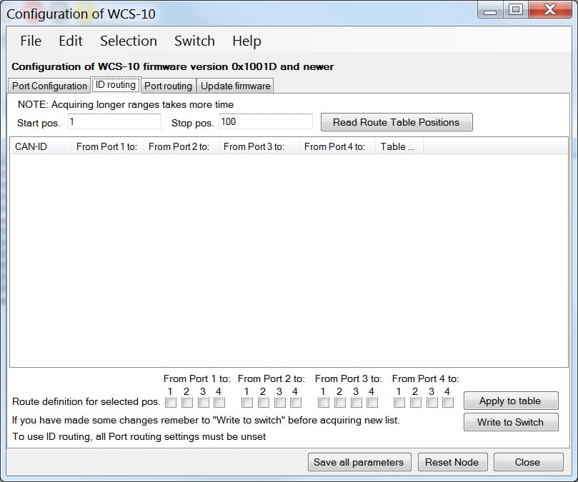 CAN Switch Configuration tool - Image 4